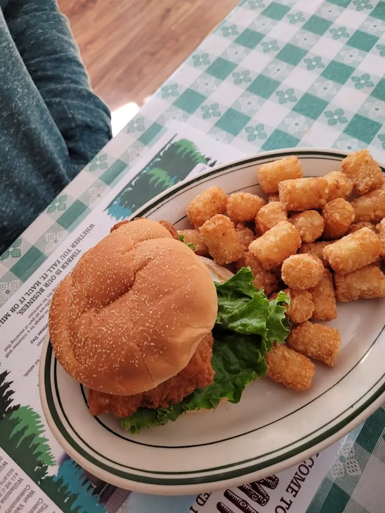 Fish Sandwich & Tots