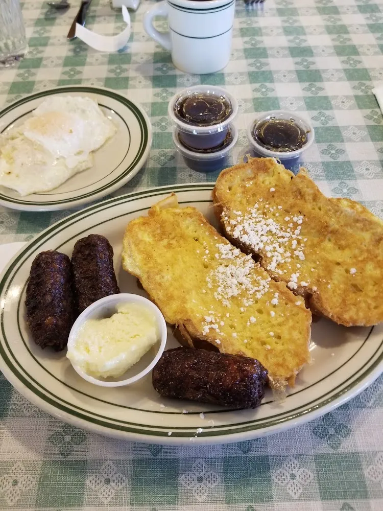 French Toast and Link Sausage